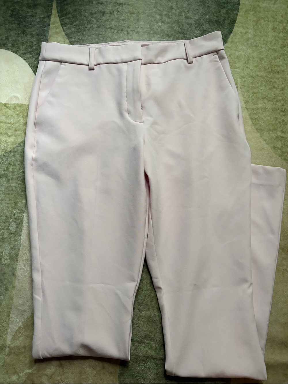 Express Women's Boot Cut Pants in Light Pink